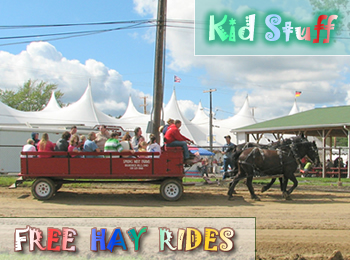 Free Hay Rides - Children's Activites