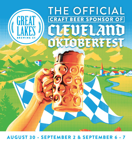 Great Lakes Brewing Compnay - Official Craft Beer Sponsor of the 2024 Cleveland Oktoberfest