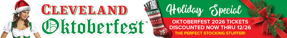 Cleveland Oktoberfest Holiday Sale - Oktoberfest 2026 Tickets Discounted Now Thru 12/26